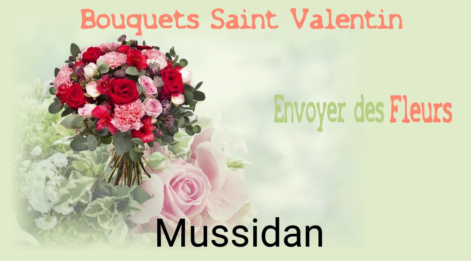 Roses de Saint-Valentin livrées à Mussidan